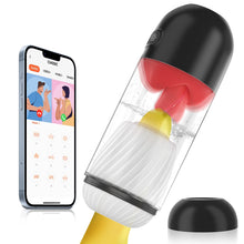 APP Control Automatic Male Masturbation Cup Licking Blowjob Masturbator with 9 Powerful Modes Pocket Pussy Sex Toys for Men