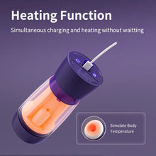 Jissbon E-Pneumatic Masturbation Sex Toys for Men 7 Vibration Modes Heating Dildo Pussy Penetration Automatic Adult Supplies