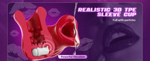 Automatic Sucking Penis Pump Male Masturbator Electric Blowjob Penis Extender Enlargement with Rose Pocket Pussy Adult Sex Toys